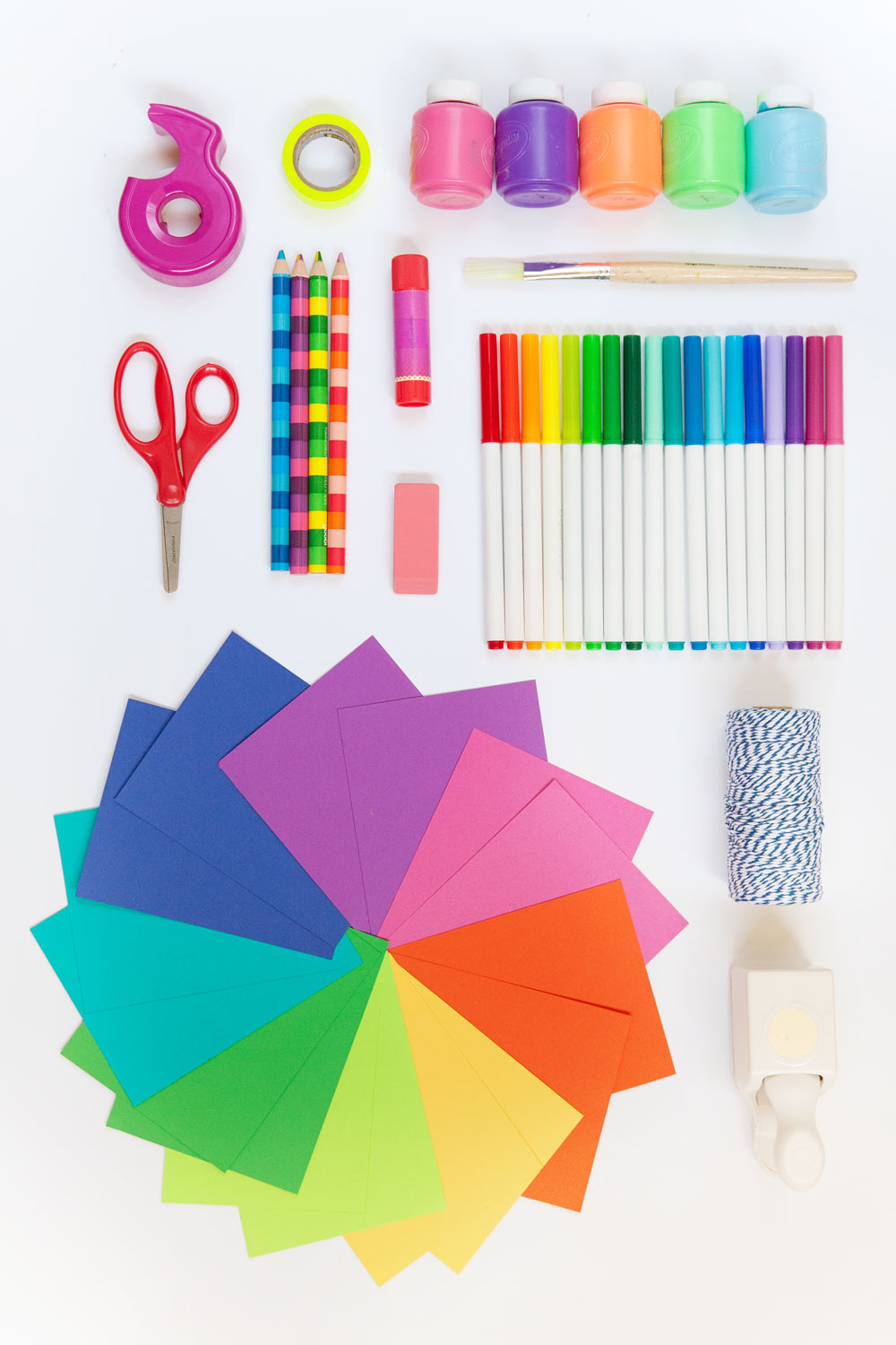 Colorful-craft-supplies
