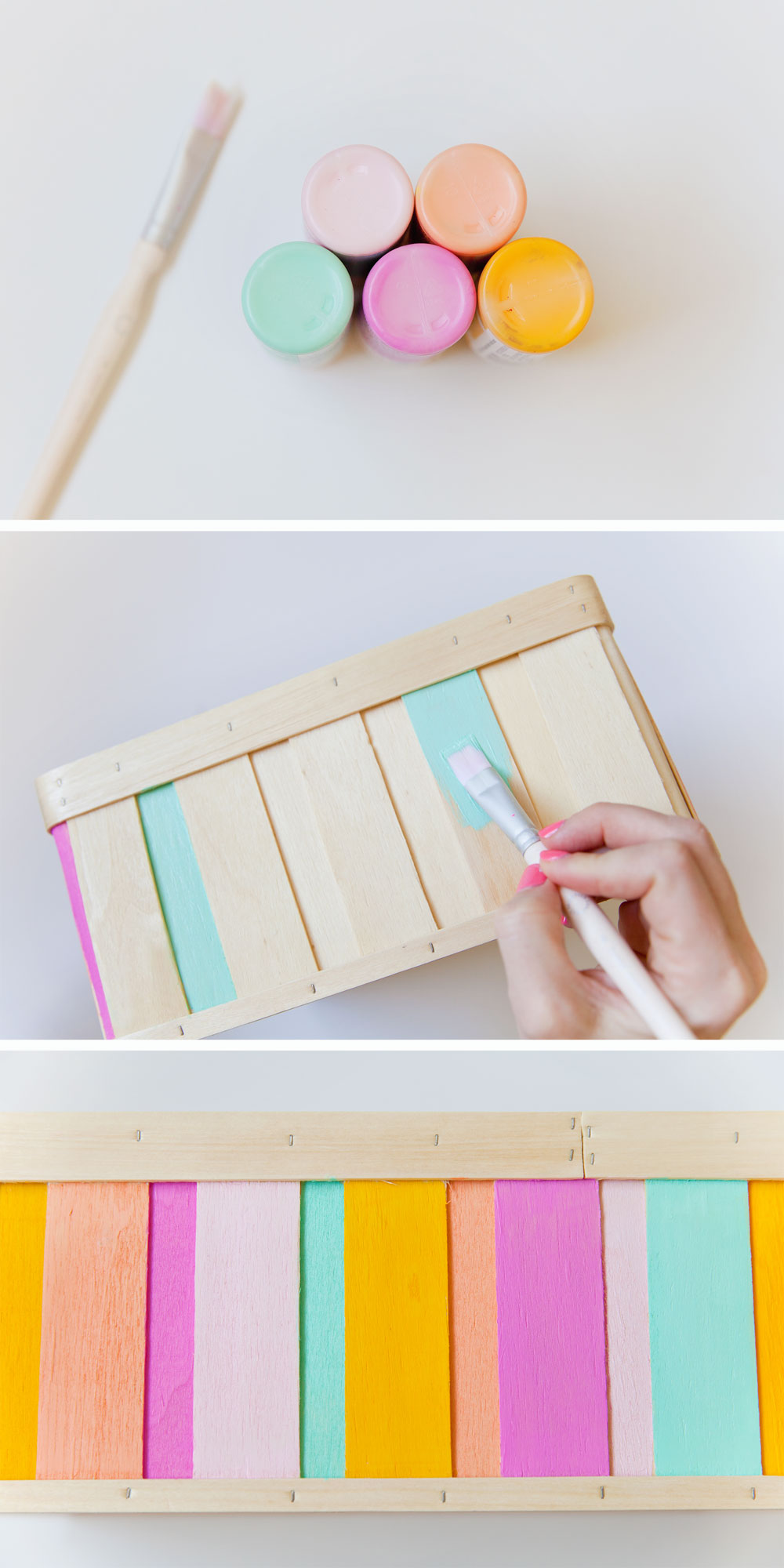 DIY-steps--Painted-Wood-Box