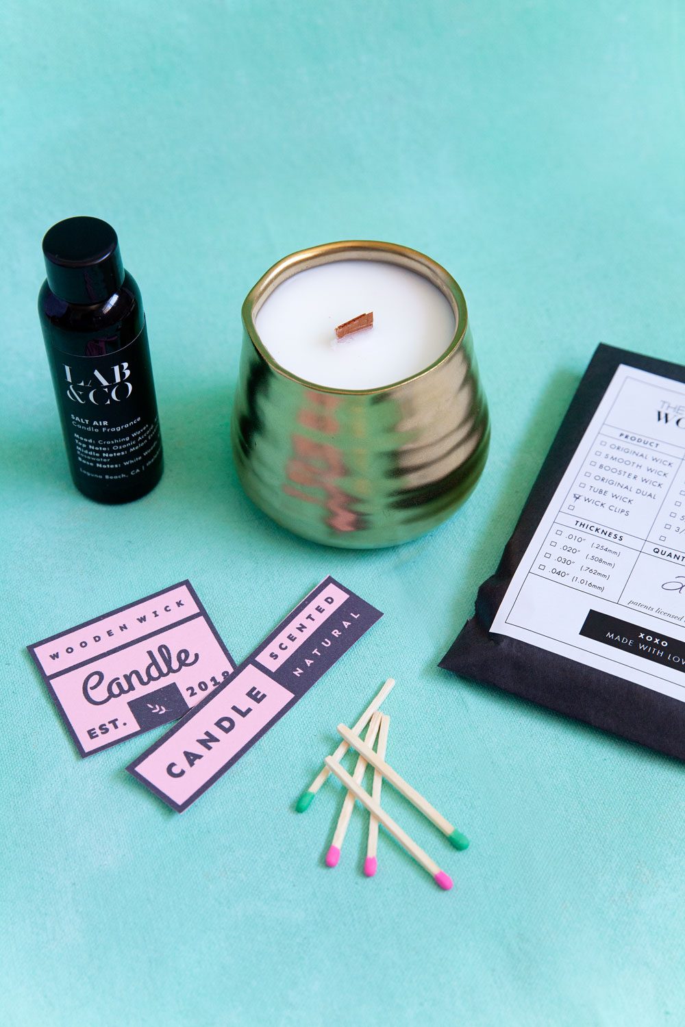 Learn how to make these amazing DIY luxury candles with this amazing company Lab & co.